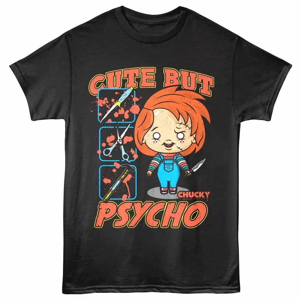 Chucky Cute but Psycho Men s T Shirt XXL