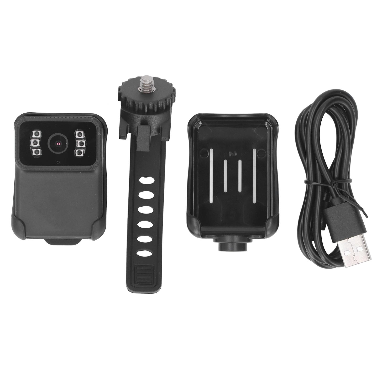 

WiFi Body Worn Camera 1080P HD DV Camera Waterproof Clip On Video Recorder with Night Vision