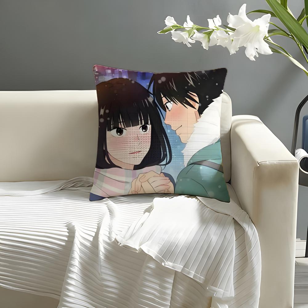 

Classic comics KKimi Ni TodokeS Pillow Case Natural Linen Organic Fabric DoubleSided Printing Sofa Home Decor Cushion Cover 30X30cm