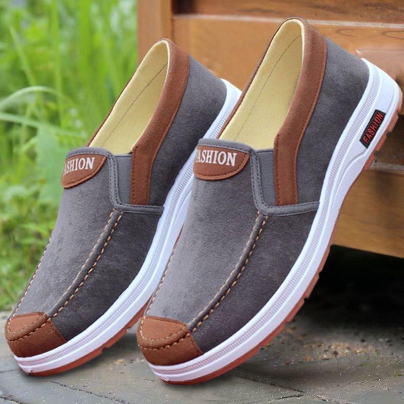 Fashion Spring Autumn Men Fashionable Versatile Casual Shoes Trend Shoes Men Lightweight comfortable soft-soled shoes Non-Slip Footwear