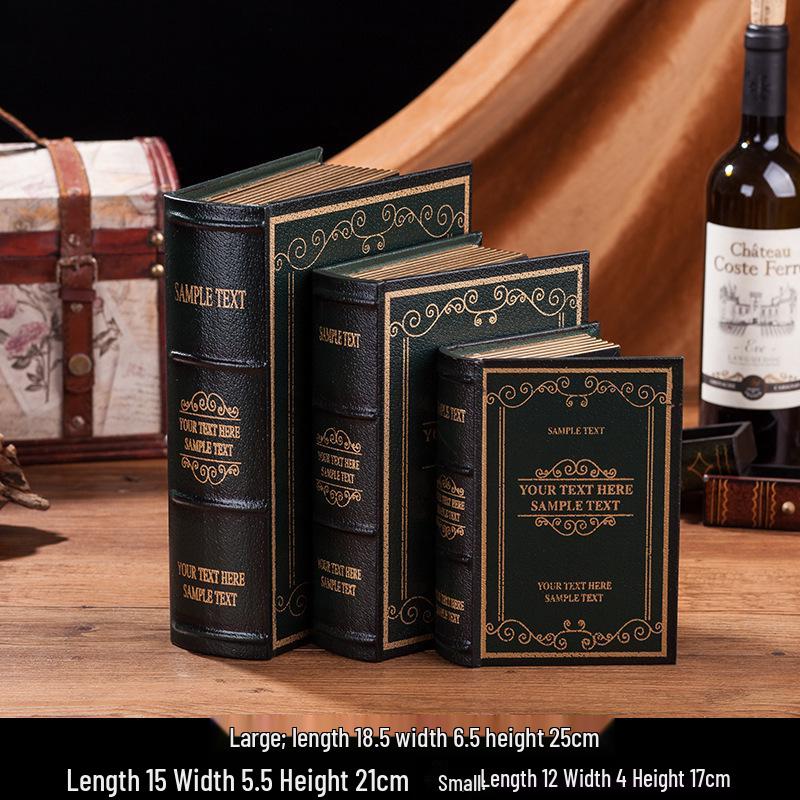 

European-Style Decorative Faux Book for Study & Living Room Display