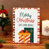 College Survival Christmas Gift Card Book DIY Spiral Binding Festive Design Functional Xmas Card Book College Student Gift