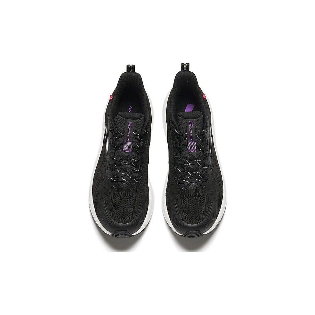 Anta Scarpe da Allenamento Corsa Rocket 5.0 Ammortizzate Antiscivolo Basse Tecnologia Azoto Donna Nere 122345523-7