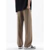 Mingge | Summer new ice silk quick-drying small pants men's loose drape straight light business casual pants