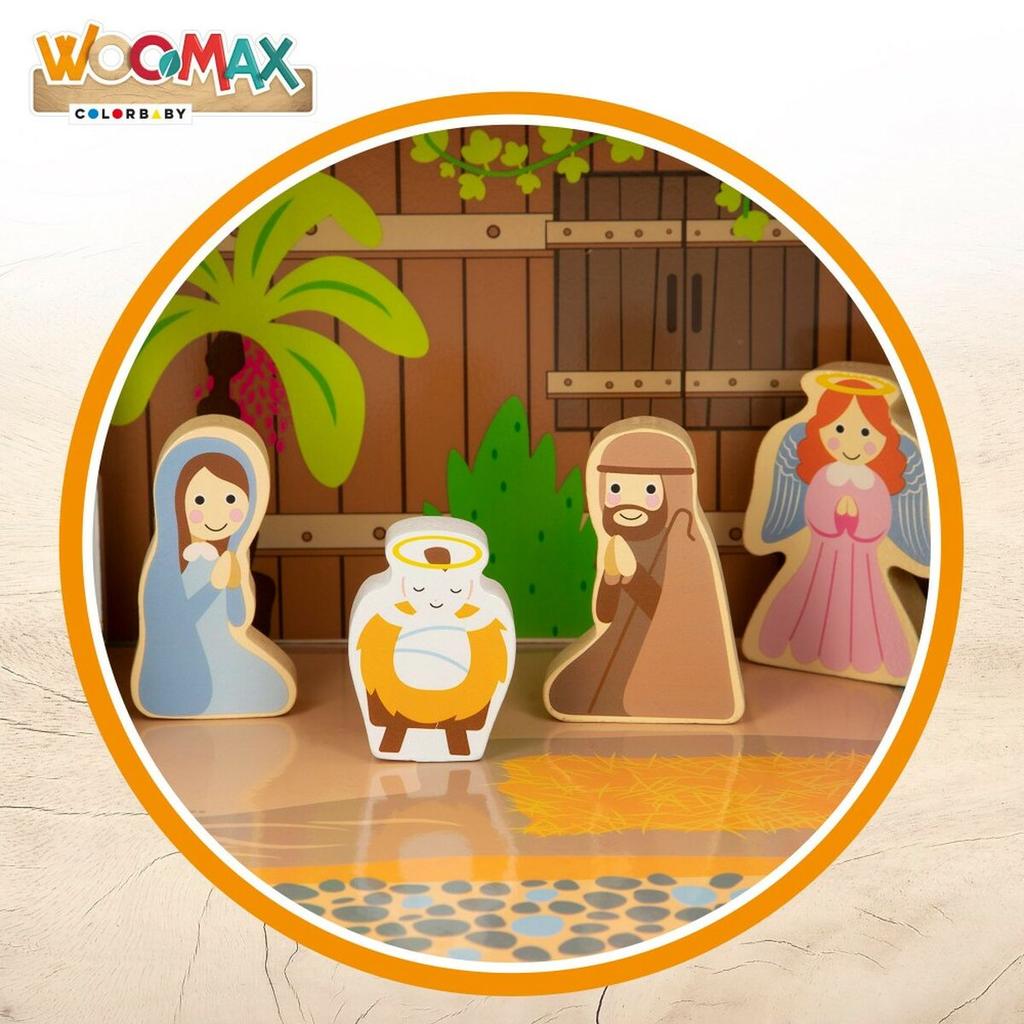 Christmas Nativity Set Woomax 20 Pieces 29.5 X 16.5 X 22 Cm (6 Units)