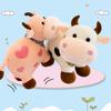 Niedliche Kälber Plüschtiere Superweiche Kuhpuppe Kinder Tierkreis Rinderpuppen Ornamente Geburtstagsgeschenk