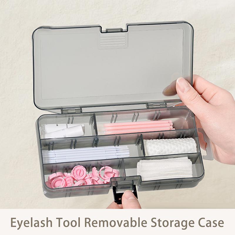 Portable Plastic False Eyelashes Box Empty Lashes Holder Case Container Storage Organizer Profession Make Up Tools Lash Supplies