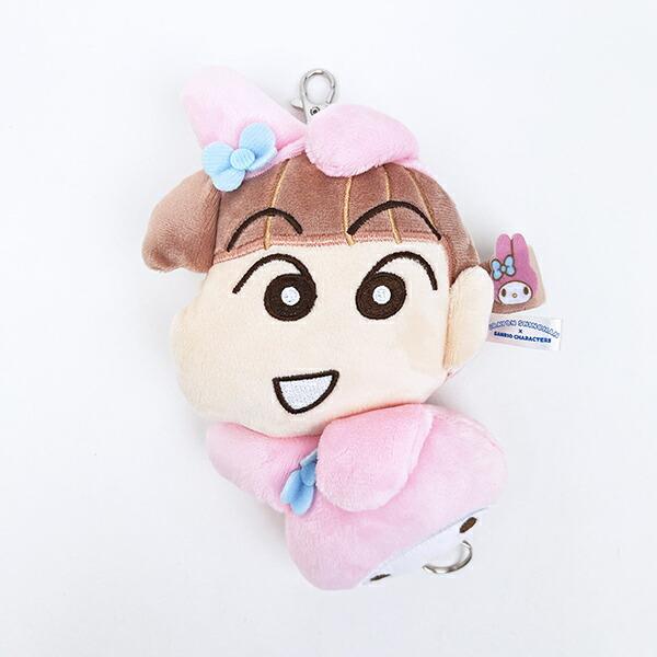 Sanrio My Melody x Crayon Shin-chan Nene Mascot Keychain with Reel
