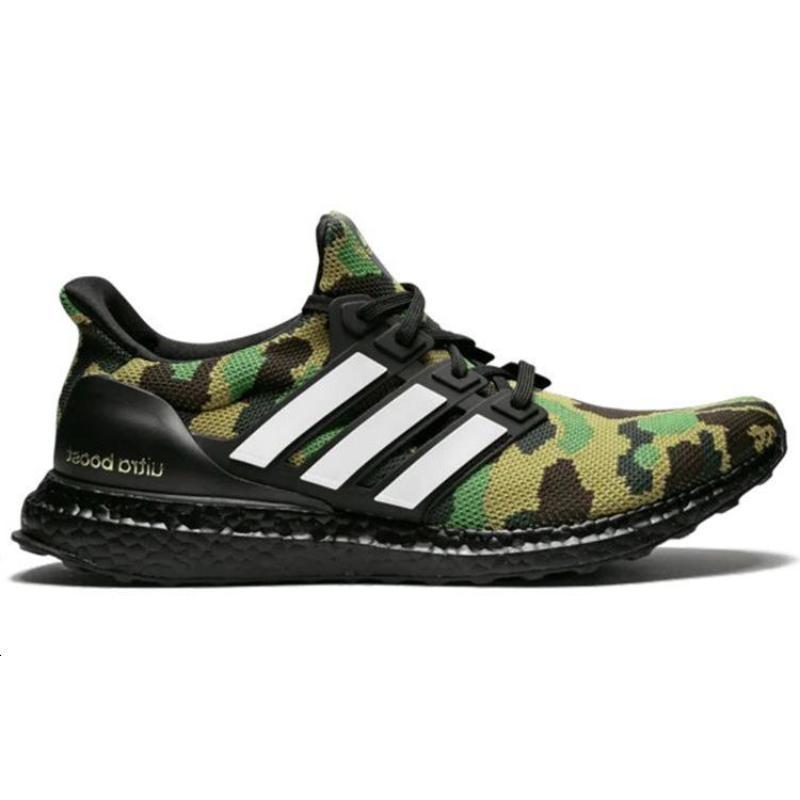 Adidas A Bathing Ape X Adidas UltraBoost 4.0 'Green Camo' Sneakers F35097
