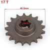 T8F 11T 14T 17T 20T Tooth  Front Clutch Gear Box Pinion Sprocket for 47cc 49cc 2 Stroke ATV Quad Dirt Pocket Mini Motor Bike