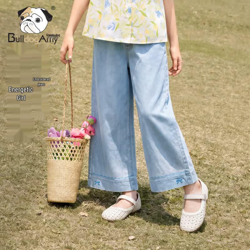 CHANZUIGOU Girls  Lemon Leaf Summer Shirt & Pants Set 140 cm