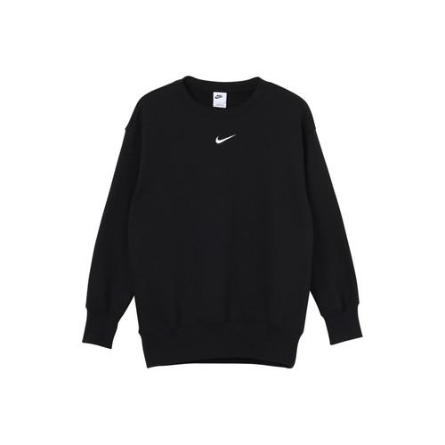 

Nike Чорна толстовка з довгим рукавом і підкладкою з флісу з логотипом для жінок S чорний