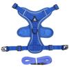 Adjustable Reflective Cat Harness Vest With Leash Small Dogs Kittens Breathable Escape-Proof Walking Gear
