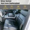 Priprilod Black Leather Driver Side Bottom Replacement Seat Cover Compatible with Ford F150 Lariat 2004 2005 2006 2007 2008