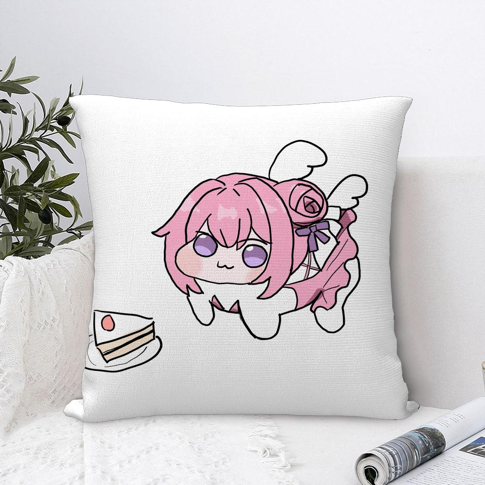 N-Nikke DORO Doll Anime Pillow Case Sofa Decorative Home Double-sided Print Plush Square Throw Pillow Covers Cushion Decor Cover