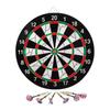 Double-Sided Flocking Dartboard Set