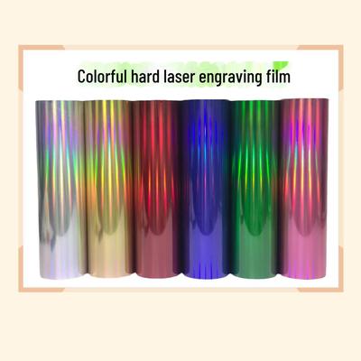 PET Fantasy Laser Color Heat Transfer Film for Clothing, Shoes, and Hats