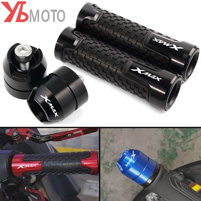 Motorcycle Aluminum Handlebar Grips Handle Bar Ends Plug For YAMAHA XMAX300 XMAX 300 2017- 2022  Accessories