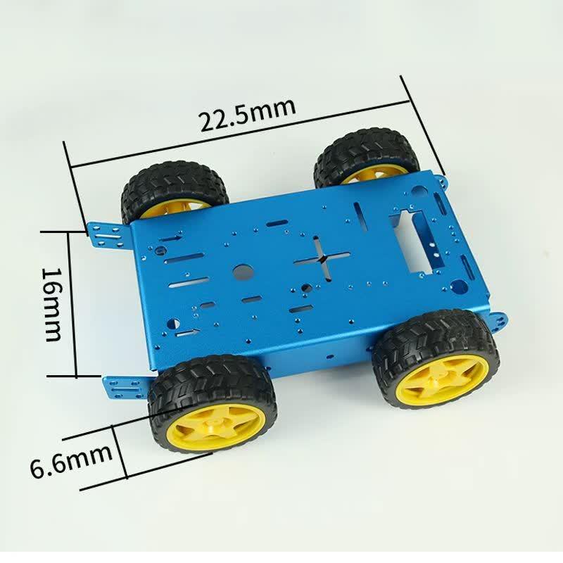 CreateBlock Smart 4WD Robot Chassis Kit N/A