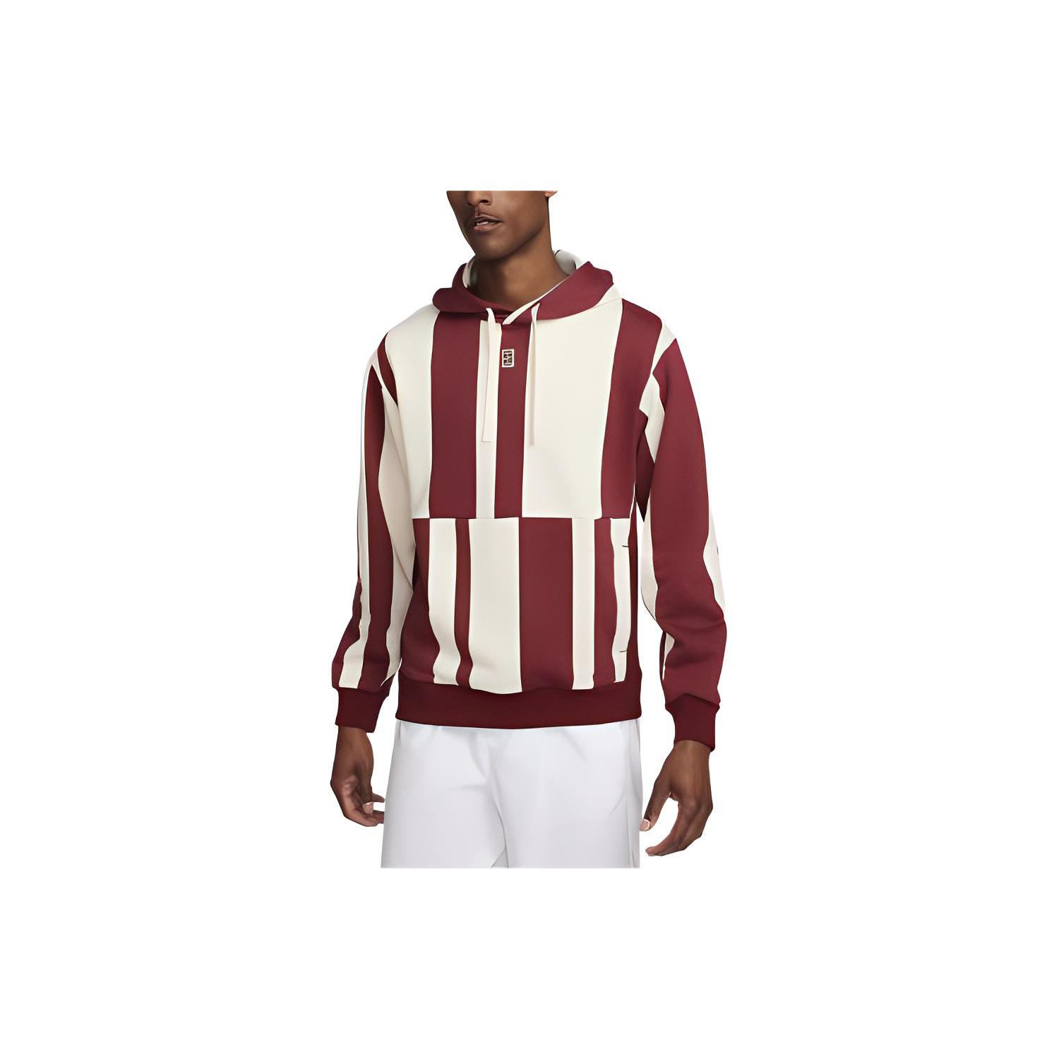 

New Nike Court Heritage Sweatshirt Men s Team Red FD5394-677 S