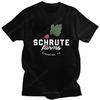Funny Schrute Farms Bed Breakfast Tshirt Unisex Short Sleeve Dwight TV Show The Office USA T Shirt Preshrunk Cotton Vegan Tee Top