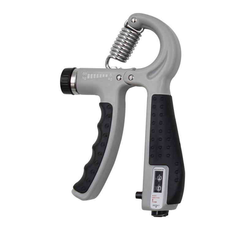 Adjustable 5-60kg Hand Grip Strength Trainer for Men's Finger, Arm, and Muscle Fitness