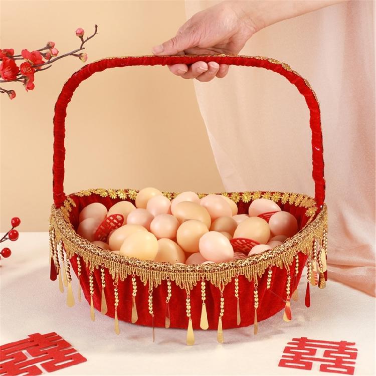 Blütenblatt-Wurfkorb Leicht zu tragen Handkorb für Blumenmädchen für Kirchenhochzeiten und Gartenveranstaltungen Zeremonie Dekorationen