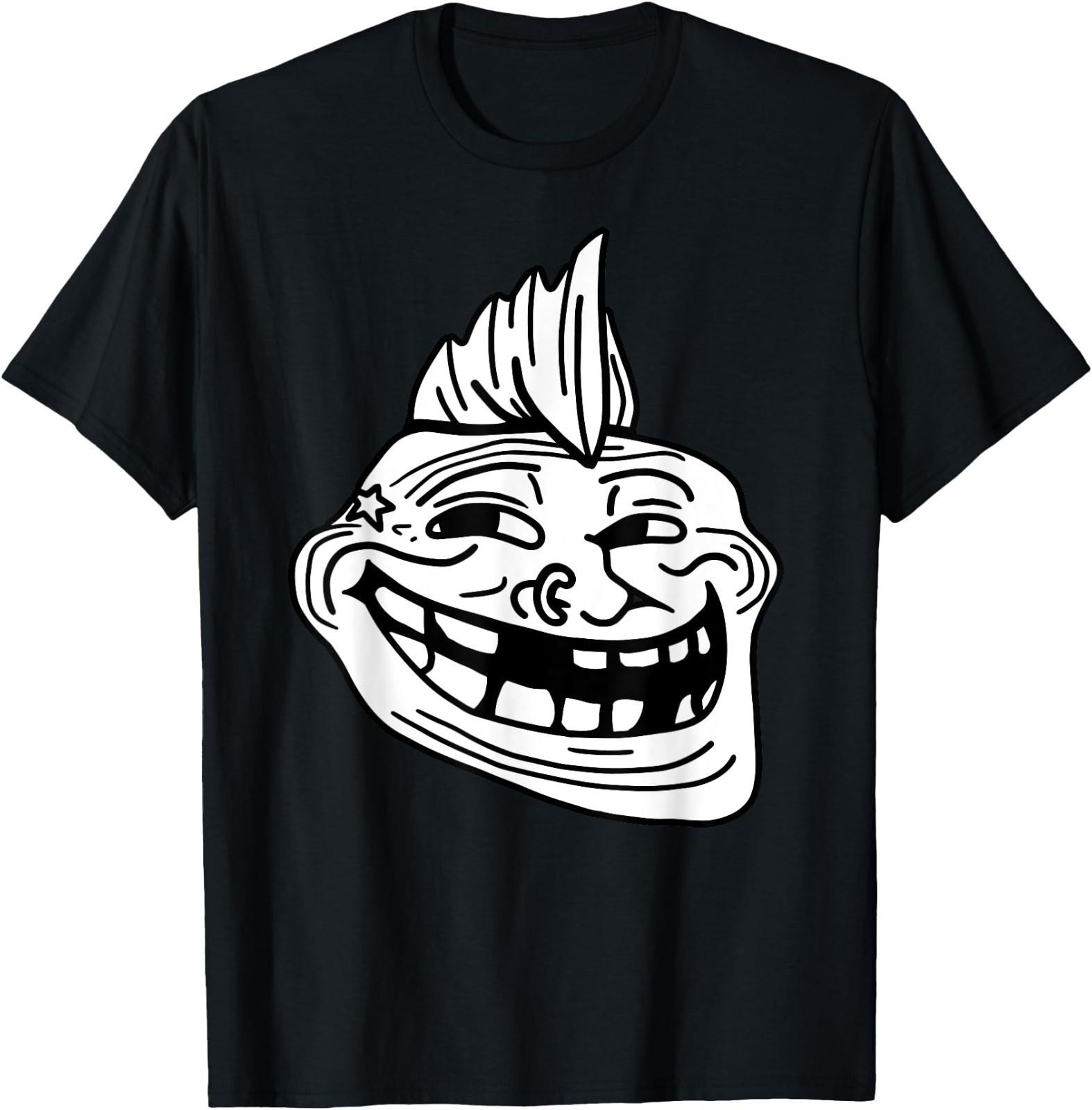 Мем Troll Face Смешной Dank Meme Футболка Troll Face XXL