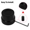 Motorcycle Front Rear Axle Nut Covers Caps Kit Black Parts For Harley Touring Dyna Sportster XL Road King Fat Bob Breakout FXSB