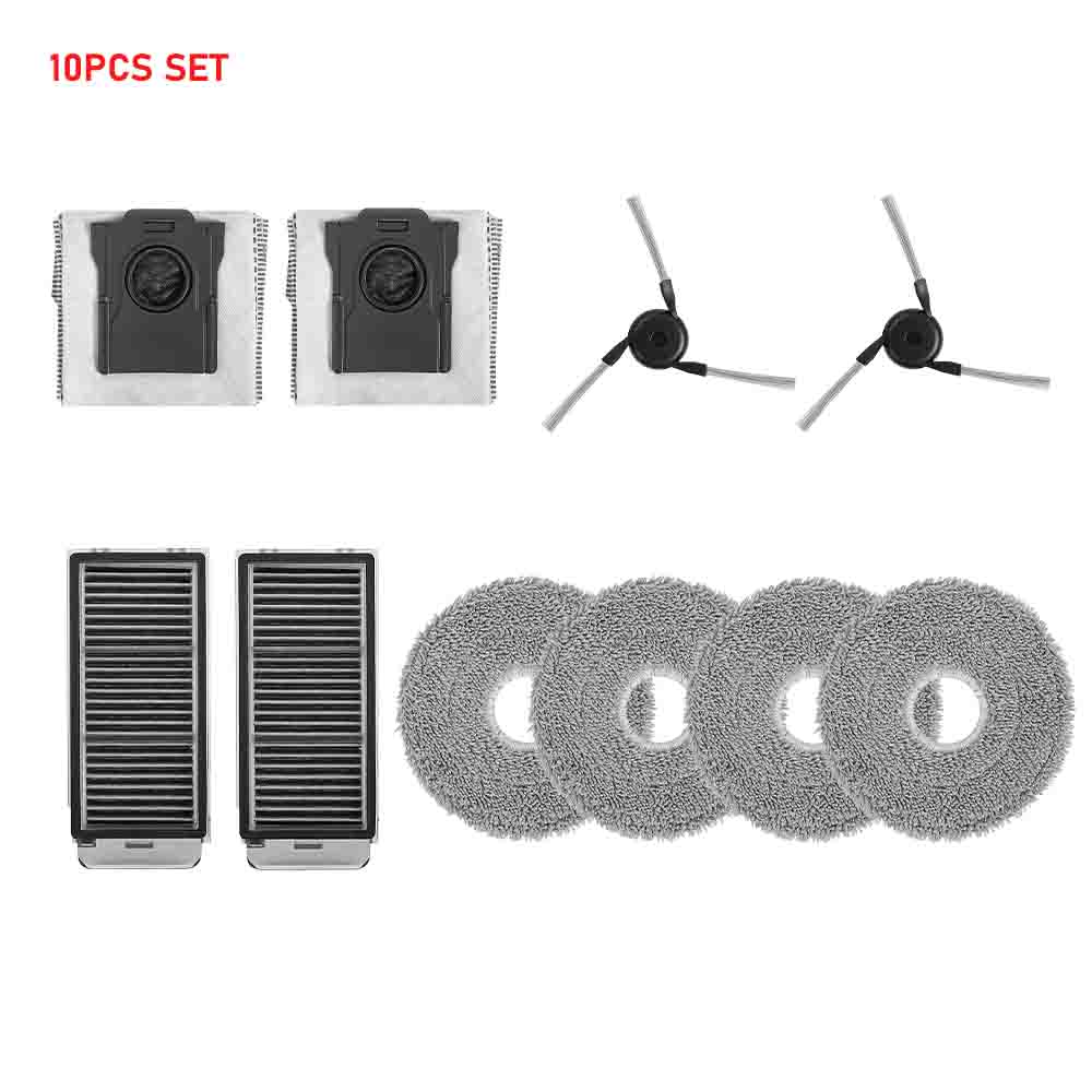 Main Brush Filter Mop Cloth Bag For Dreame X50 Ultra /X50 Pro/S40 Enhanced/X50 Master/L40S Pro Ultra /L50 Pro Ultra/ MOVA V50 Ultra/X40 Pro Enhanced