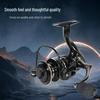 All-Metal Spinning Reel for Lure Rods, Slanted Shallow Spool, Ideal for Rock Fishing and Long Casts
