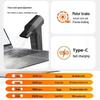 13 Turbo 10,000 RPM Brushless Motor Handheld Blower: Powerful Fan for Dust Removal & Camping