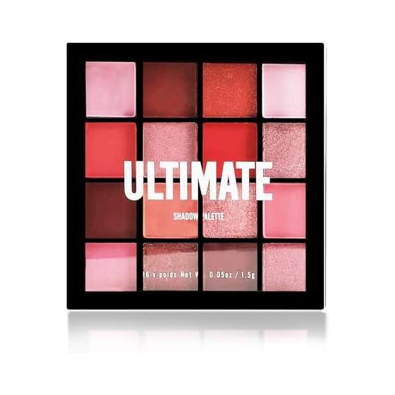 Boobeen Colorful Eyeshadow Palette Makeup - 16 Colors, Matte and Glitter Eyeshadow, Bright Eyeshadow Palette, Blendable, Easily Create Dramatic and