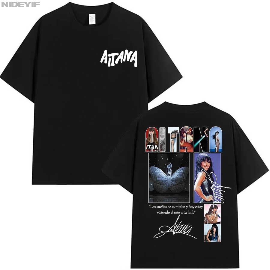 

Aitana Cuarto Azul Album T shirt for Men Women Hiphop Streetwear Oversized Tops 100 Cotton TShirt AN9 S