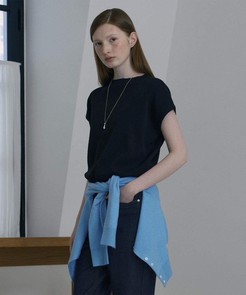 JUCYJUDY Mock Neck Knit Pullover J1Kt020J