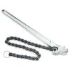 Chain Wrench High Hardness Surface Polished ChromePlated Chrome Vanadium Steel Hand Tool(15in )