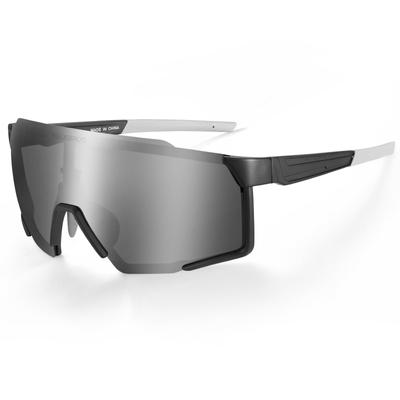 ROCKBROS Polarisierte Photochrome Sportsonnenbrille für UV400 Klare Gläser für Straße und Verfügbar für Männer und Frauen Polarisierte Radsport,