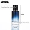 Gradient Glass Cylindrical Perfume Bottle with Spray, Portable & Multi-style Colors