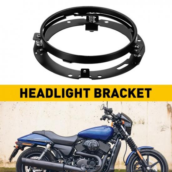 7  LED Headlight Mounting Ring Bracket Adapter For Jeep JK Wrangler 07-16  EV
