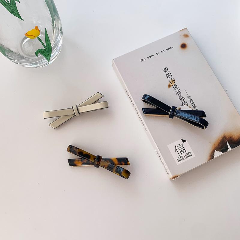 Mode Femmes Pince à Cheveux Simplicité Élégant Acétate Barrettes à Cheveux Filles Pince à Cheveux Bec de Canard Accessoires pour Cheveux Pinces à Cheveux Coréennes