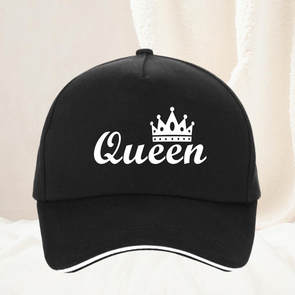 High Quality Queen Baseball Cap Embroidery Letter Snapback Caps Couple Lover Hip Hop Gorras Casual Unisex Women Casquette Hats