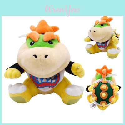 Adorable Bebé Bowser Jr Felpa de 7" Super Mario Bros Amigo Pequeño Peluche Koopa