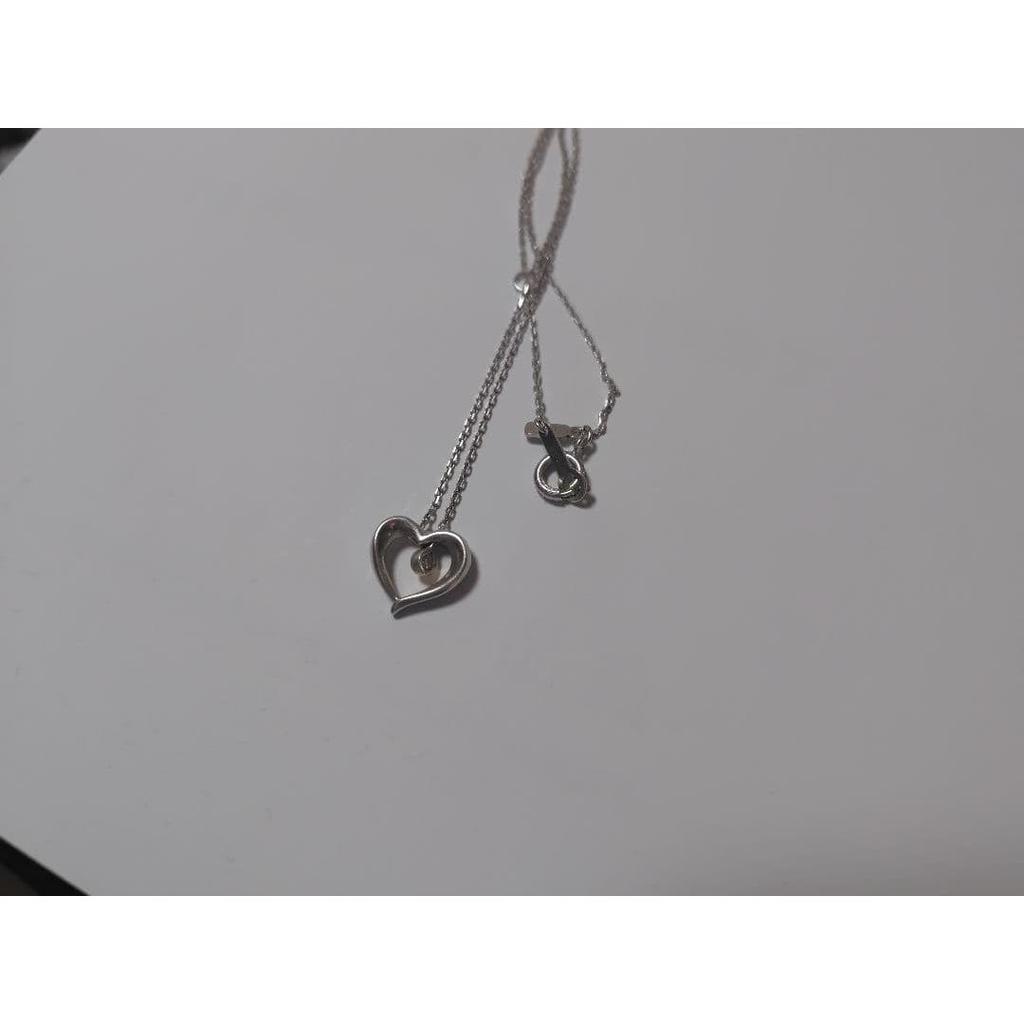 Used STAR JEWELRY heart necklace