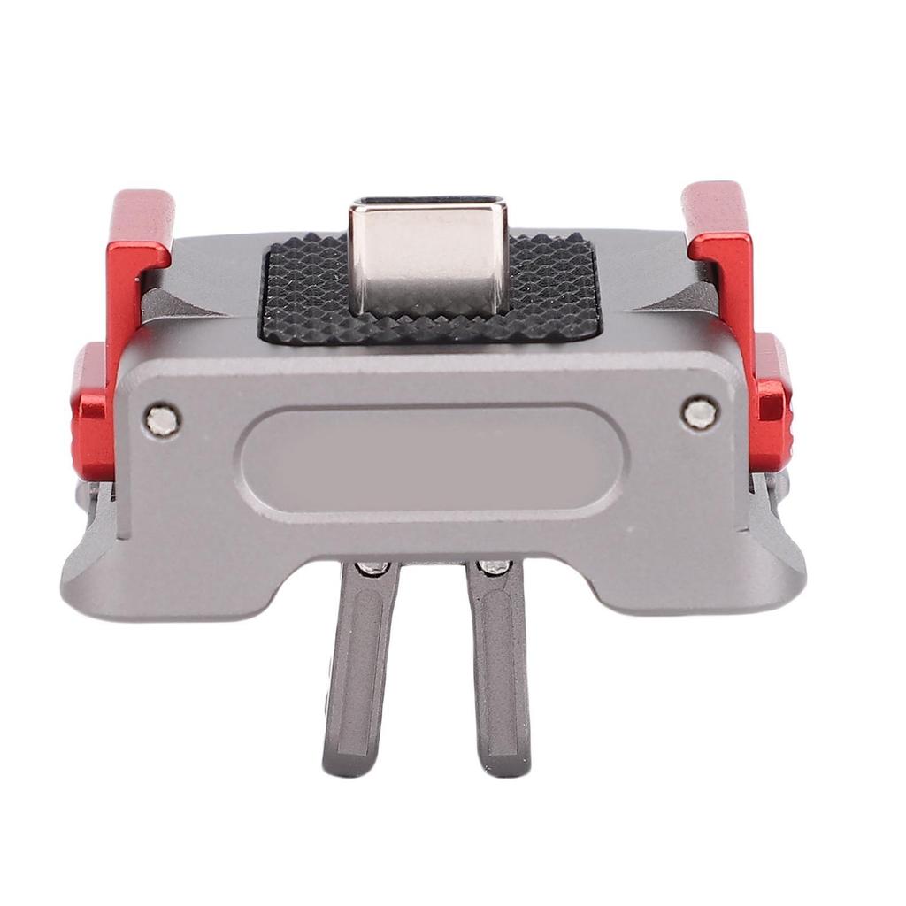 Charging Adapter Base Fit for Osmo Pocket 3 Action Camera Desktop Type C Charging Dock Aluminum Alloy Bracket Cold Shoe