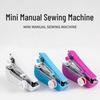 Compact Handheld Sewing Machine: Portable, Versatile, Manual Stitcher for Simple Sewing Tasks