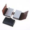 Large Capacity Double Layer Id Credit Card Holder Anti Rfid Blocking Protected Magic Wallet For Men Carbon Fiber Cardholder Case