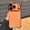 Buffer Impact Shockproof Plating Transparent Phone Case For iPhone 17 16 15 14 13 12 11 Pro Max Plus Air Clear Back Cover