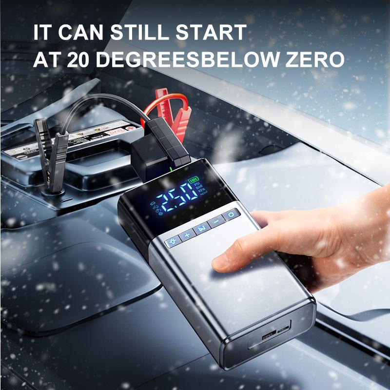 Portable Multi-Function Car Jump Starter and Air Pump