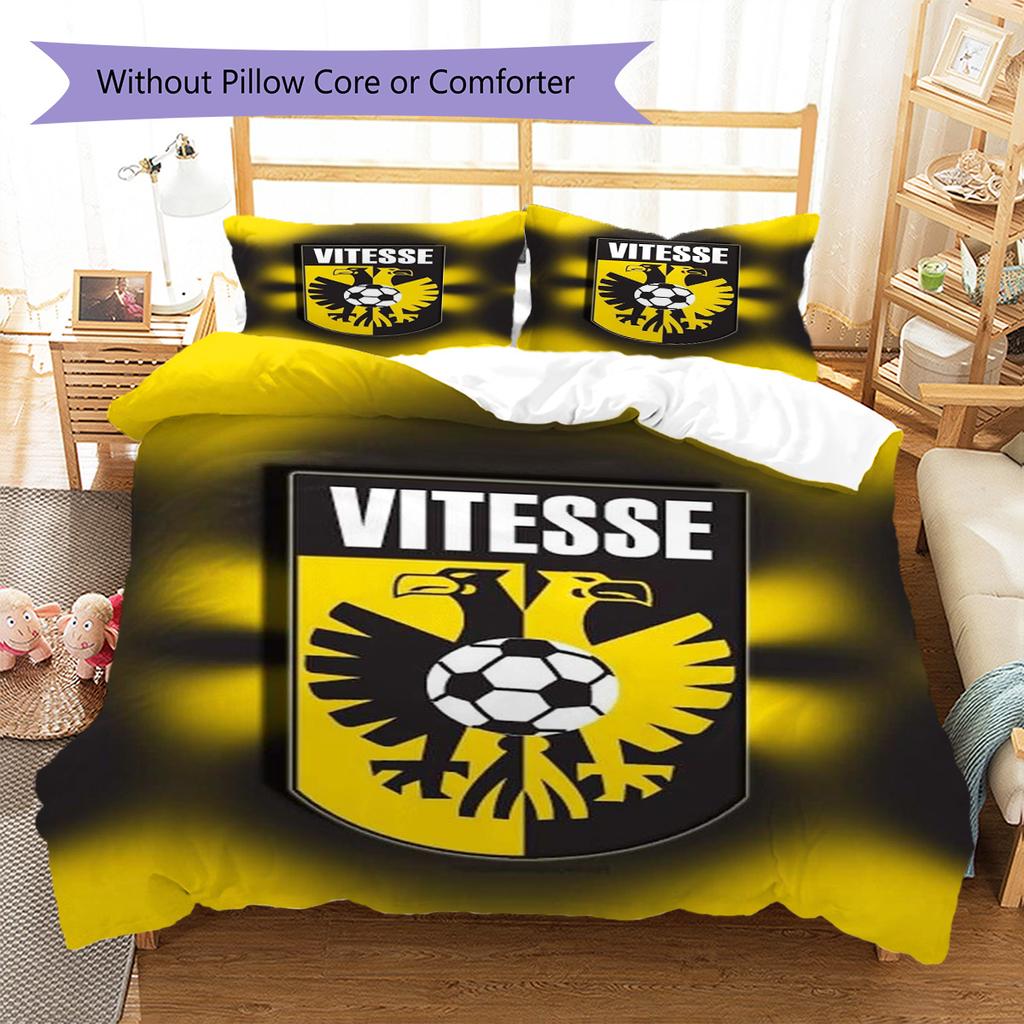 S.B.V. Juego de Ropa de Cama con Estampado Vitesse Funda Nórdica Funda de Almohada Decoración del Hogar Regalo (1 * funda nórdica + 2 * fundas de almohada, sin núcleo)