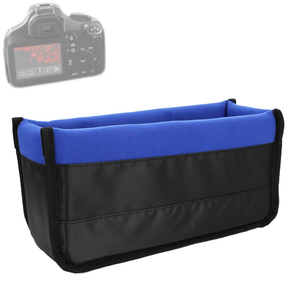 Waterproof Shockproof DSLR Camera Lens Insert Bag Padded Partition Case Pouch